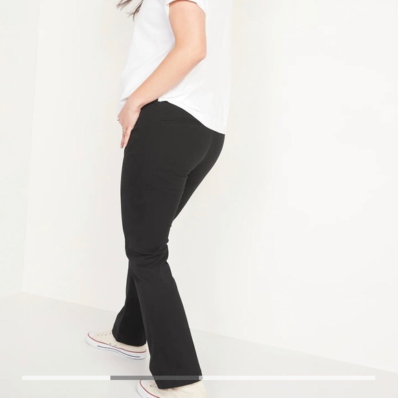 BLACK BOOT CUT PANTS - Picture 4 of 5